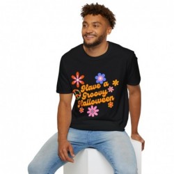Have a Groovy Halloween Retro Funky Unisex Softstyle T-Shirt