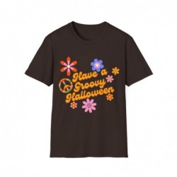 Have a Groovy Halloween Retro Funky Unisex Softstyle T-Shirt