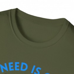 All I need is Coffee and my Cat Unisex Softstyle T-Shirt