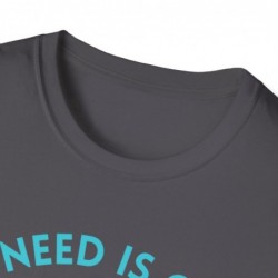 All I need is Coffee and my Cat Unisex Softstyle T-Shirt