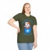 All I need is Coffee and my Cat Unisex Softstyle T-Shirt