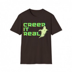 Get ready for Halloween with this Creep it Real funny Unisex Softstyle T-Shirt