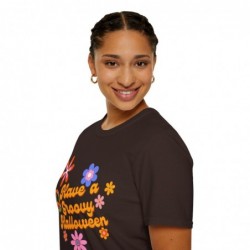 Have a Groovy Halloween Retro Funky Unisex Softstyle T-Shirt