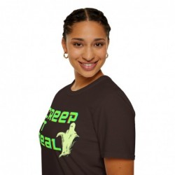 Get ready for Halloween with this Creep it Real funny Unisex Softstyle T-Shirt