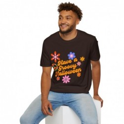 Have a Groovy Halloween Retro Funky Unisex Softstyle T-Shirt