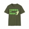 Get ready for Halloween with this Creep it Real funny Unisex Softstyle T-Shirt