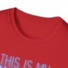 Get ready for Halloween with this is my human costume I'm really a ghost funny Unisex Softstyle T-Shirt