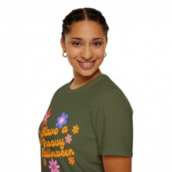 Have a Groovy Halloween Retro Funky Unisex Softstyle T-Shirt