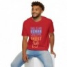 Get ready for Halloween with this is my human costume I'm really a ghost funny Unisex Softstyle T-Shirt