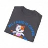 All I need is Coffee and my Cat Unisex Softstyle T-Shirt