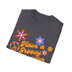 Have a Groovy Halloween Retro Funky Unisex Softstyle T-Shirt