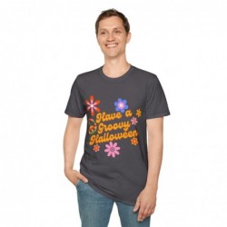 Have a Groovy Halloween Retro Funky Unisex Softstyle T-Shirt