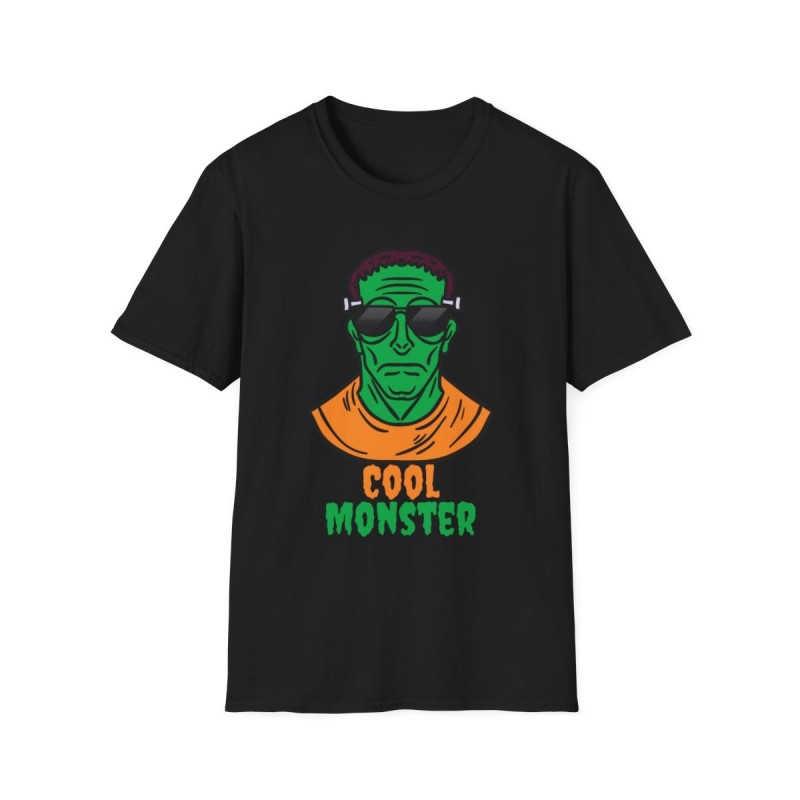 Get ready for Halloween with this Cool Monster funny Unisex Softstyle T-Shirt