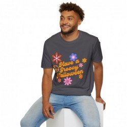 Have a Groovy Halloween Retro Funky Unisex Softstyle T-Shirt