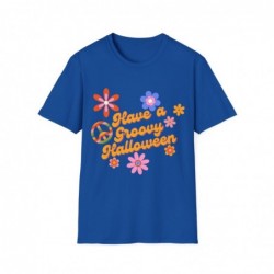 Have a Groovy Halloween Retro Funky Unisex Softstyle T-Shirt