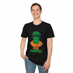 Get ready for Halloween with this Cool Monster funny Unisex Softstyle T-Shirt