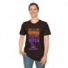 Get ready for Halloween with this This is my human costume I'm really a Witch funny Unisex Softstyle T-Shirt