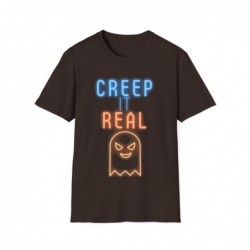 Get ready for Halloween with this Creep it Real funny Unisex Softstyle T-Shirt
