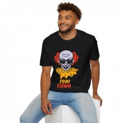 Get ready for Halloween with this Cool Clown funny Unisex Softstyle T-Shirt
