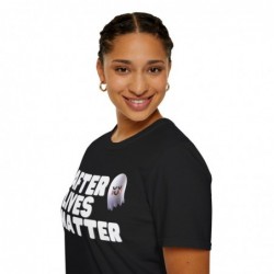 After Lives Matter Funny Halloween Unisex Softstyle T-Shirt