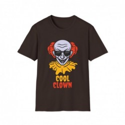 Get ready for Halloween with this Cool Clown funny Unisex Softstyle T-Shirt