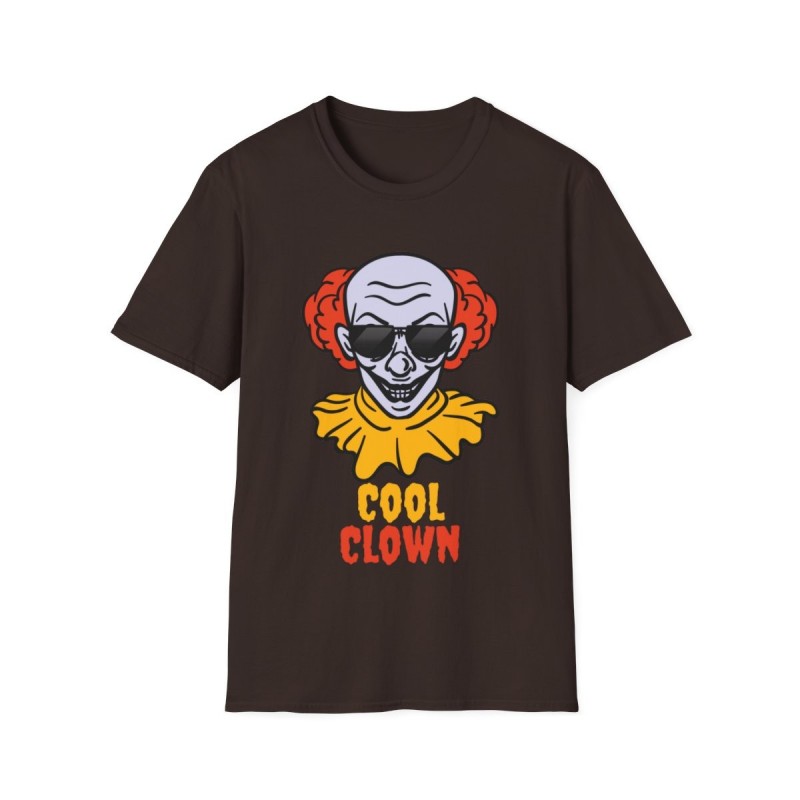 Get ready for Halloween with this Cool Clown funny Unisex Softstyle T-Shirt
