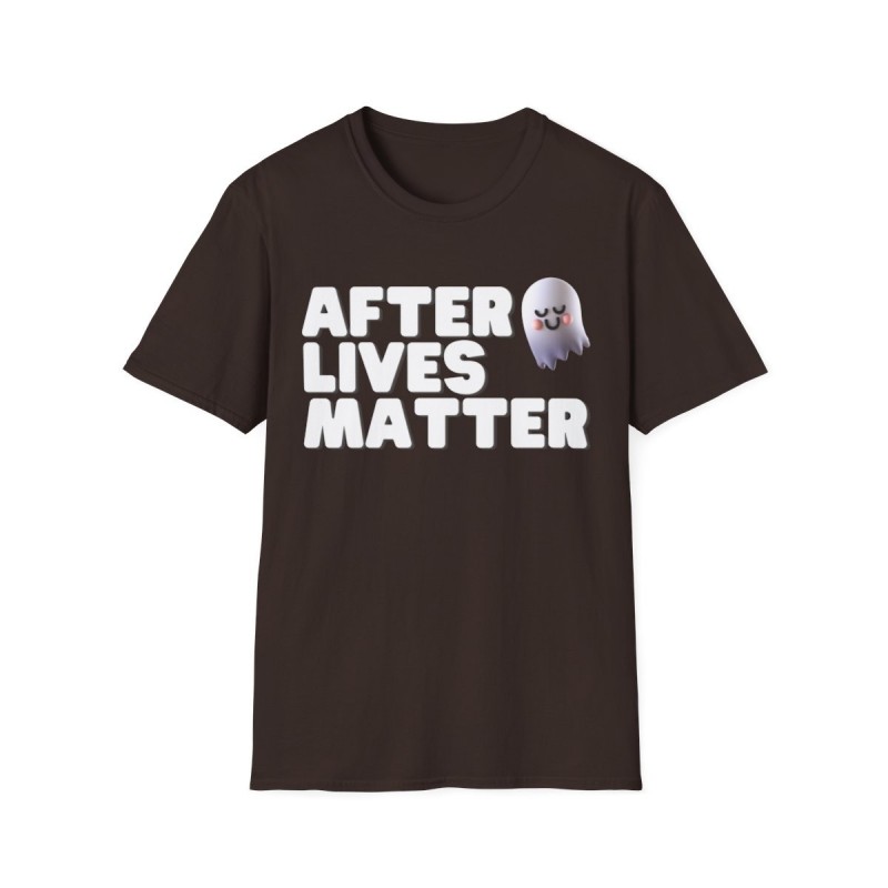 After Lives Matter Funny Halloween Unisex Softstyle T-Shirt