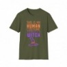 Get ready for Halloween with this This is my human costume I'm really a Witch funny Unisex Softstyle T-Shirt