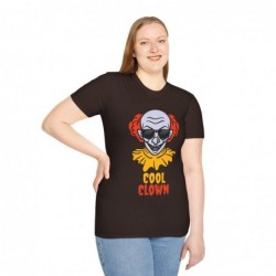 Get ready for Halloween with this Cool Clown funny Unisex Softstyle T-Shirt