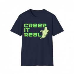 Get ready for Halloween with this Creep it Real funny Unisex Softstyle T-Shirt