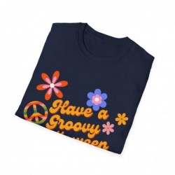 Have a Groovy Halloween Retro Funky Unisex Softstyle T-Shirt