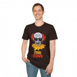 Get ready for Halloween with this Cool Clown funny Unisex Softstyle T-Shirt