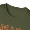 Get ready for Halloween with this This is my human costume I'm really a Witch funny Unisex Softstyle T-Shirt