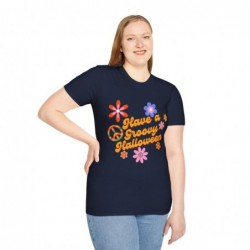 Have a Groovy Halloween Retro Funky Unisex Softstyle T-Shirt