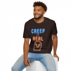 Get ready for Halloween with this Creep it Real funny Unisex Softstyle T-Shirt