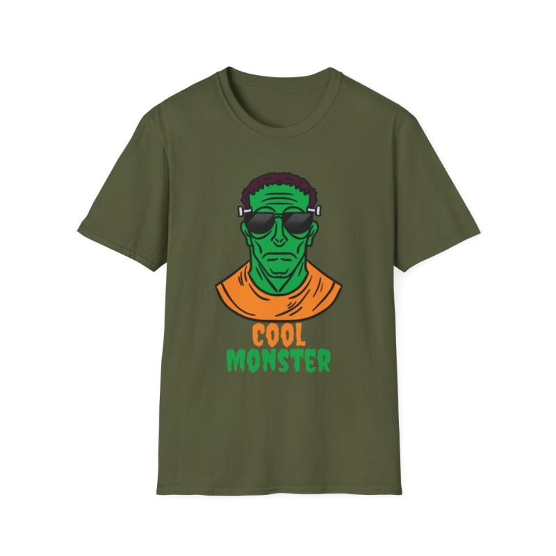 Get ready for Halloween with this Cool Monster funny Unisex Softstyle T-Shirt