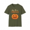 Get ready for Halloween with this Hey There Pumpkin funny Unisex Softstyle T-Shirt