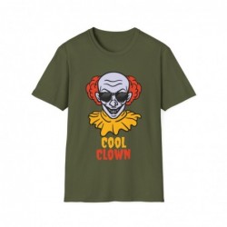 Get ready for Halloween with this Cool Clown funny Unisex Softstyle T-Shirt