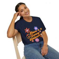 Have a Groovy Halloween Retro Funky Unisex Softstyle T-Shirt