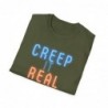 Get ready for Halloween with this Creep it Real funny Unisex Softstyle T-Shirt