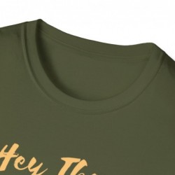 Get ready for Halloween with this Hey There Pumpkin funny Unisex Softstyle T-Shirt