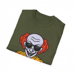 Get ready for Halloween with this Cool Clown funny Unisex Softstyle T-Shirt