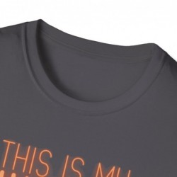 Get ready for Halloween with this This is my human costume I'm really a Witch funny Unisex Softstyle T-Shirt