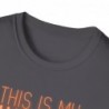 Get ready for Halloween with this This is my human costume I'm really a Witch funny Unisex Softstyle T-Shirt