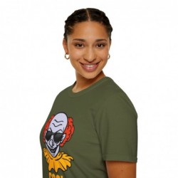 Get ready for Halloween with this Cool Clown funny Unisex Softstyle T-Shirt