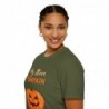 Get ready for Halloween with this Hey There Pumpkin funny Unisex Softstyle T-Shirt