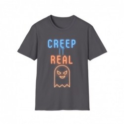 Get ready for Halloween with this Creep it Real funny Unisex Softstyle T-Shirt