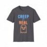 Get ready for Halloween with this Creep it Real funny Unisex Softstyle T-Shirt