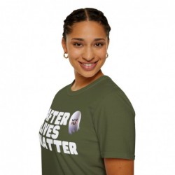 After Lives Matter Funny Halloween Unisex Softstyle T-Shirt