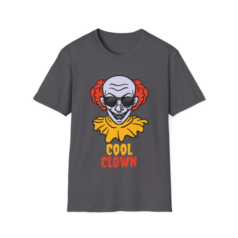 Get ready for Halloween with this Cool Clown funny Unisex Softstyle T-Shirt